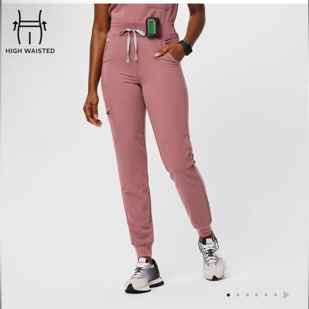 Figs Zamora High Waisted Small Petite Jogger Scrub